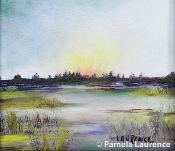 Oil Painting Sunrise